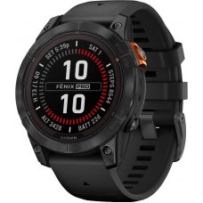 Смарт-годинник Garmin Fenix 7 Pro Solar Slate Gray w. Black Band (010-02777-00/01)