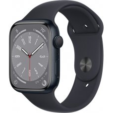 Смарт-годинник Apple Watch Series 8 GPS 41 mm Midnight Aluminum Case w. Midnight Sport Band - Size S